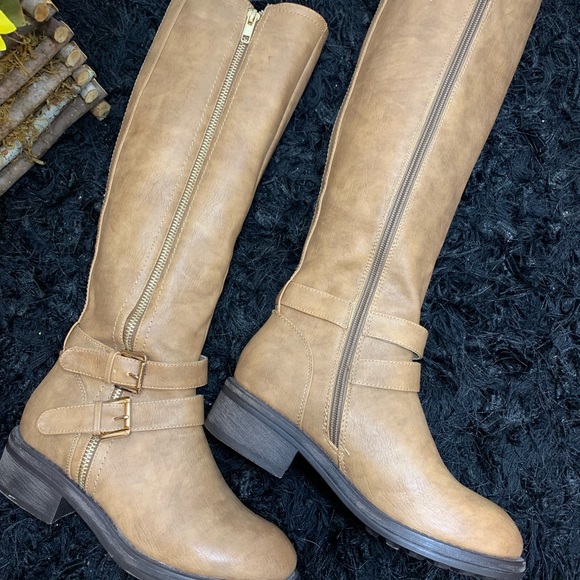 NWOT Mark d Maddux Brown Boots - Picture 3 of 4